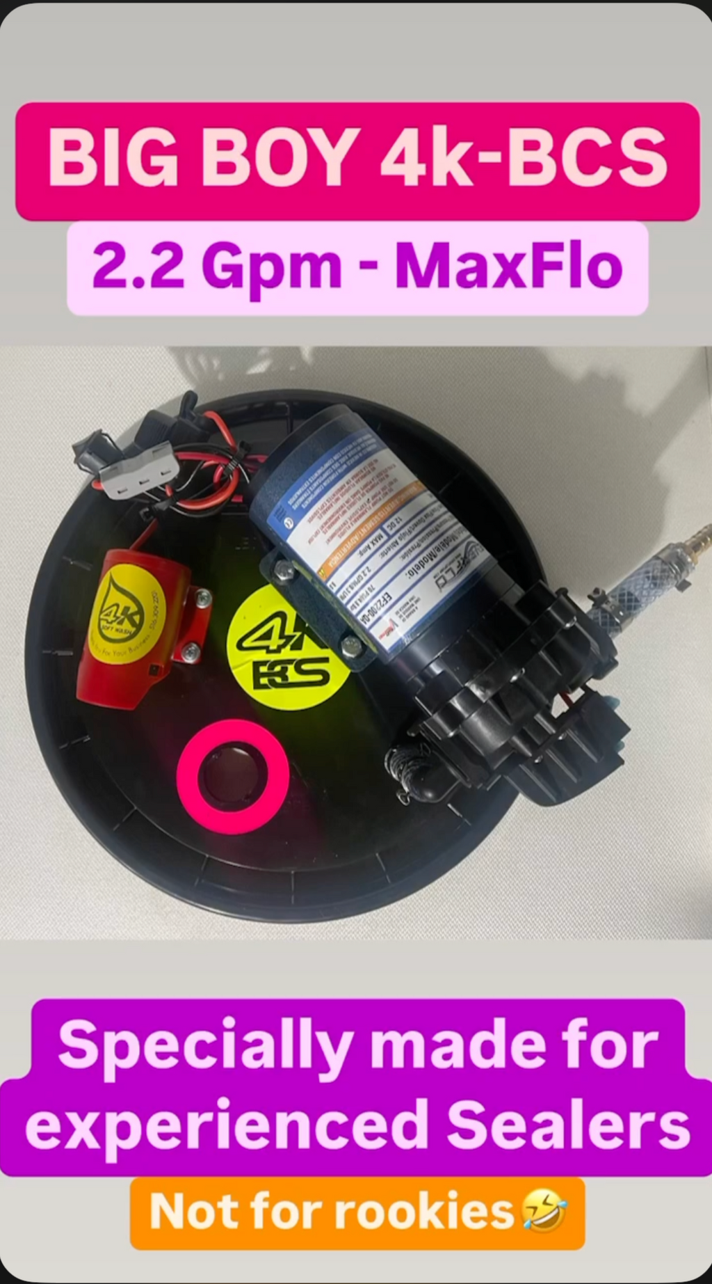 4K BCS (Bucket Cover Sprayer)